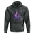 Alzheimer Supporter Hoodie Alzheimer Awareness Hope For A Cure Flower - Wonder Print Shop