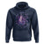 Alzheimer Supporter Hoodie Alzheimer Awareness Hope For A Cure Flower - Wonder Print Shop