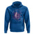 Alzheimer Supporter Hoodie Alzheimer Awareness Hope For A Cure Flower - Wonder Print Shop