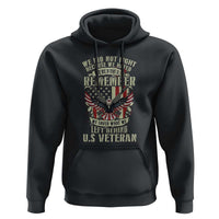 Memorial Day Hoodie Honor And Remeber Eagle - Wonder Print Shop