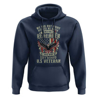 Memorial Day Hoodie Honor And Remeber Eagle - Wonder Print Shop