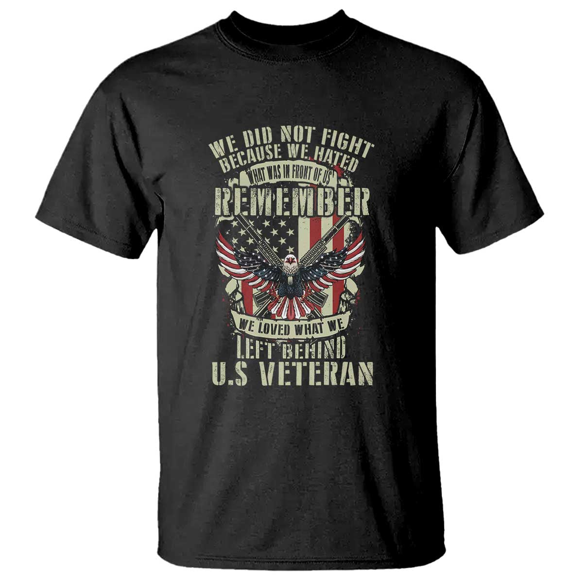 Memorial Day T Shirt Honor And Remeber Eagle - Wonder Print Shop