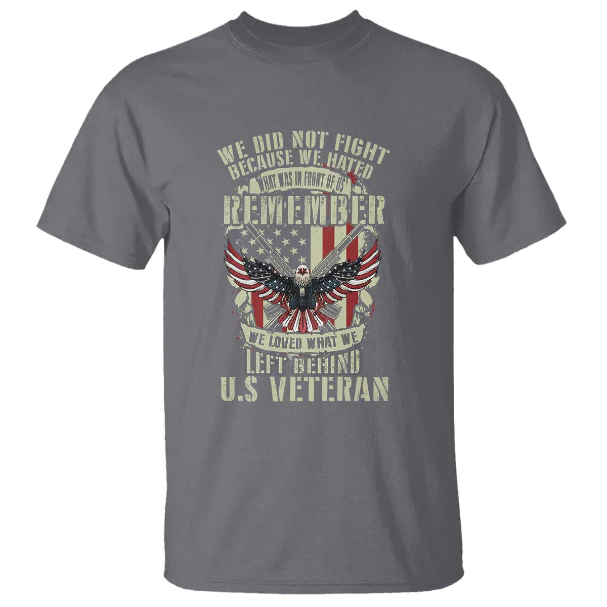 Memorial Day T Shirt Honor And Remeber Eagle - Wonder Print Shop