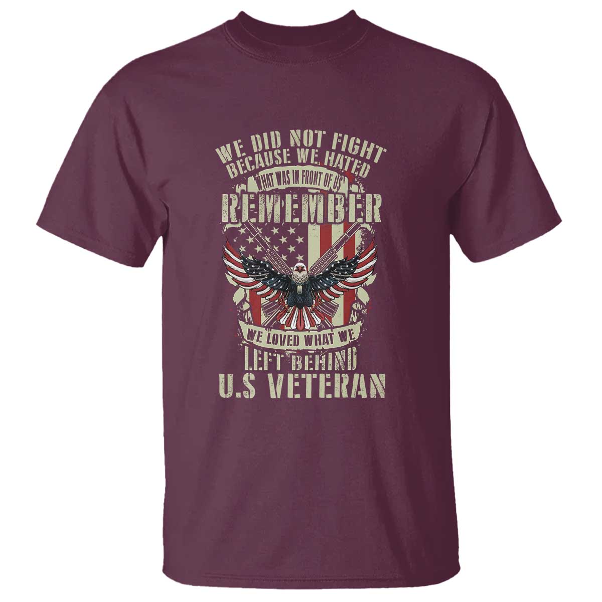 Memorial Day T Shirt Honor And Remeber Eagle - Wonder Print Shop