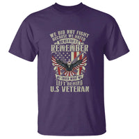 Memorial Day T Shirt Honor And Remeber Eagle - Wonder Print Shop