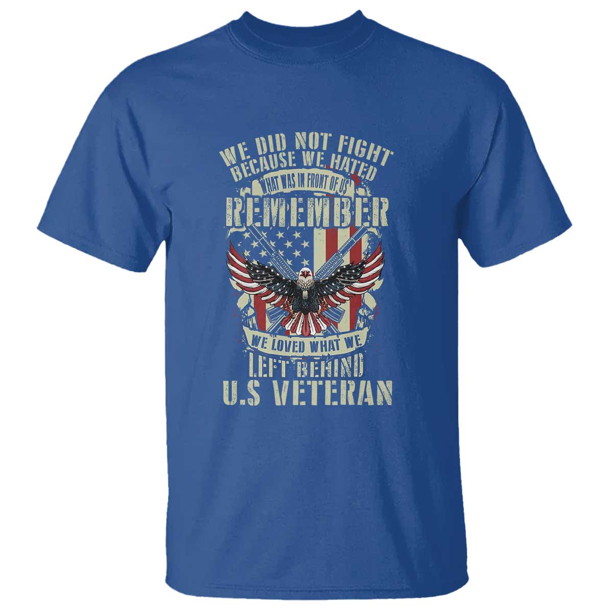 Memorial Day T Shirt Honor And Remeber Eagle - Wonder Print Shop