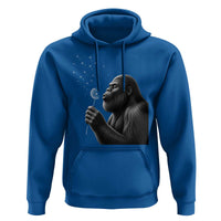 Bigfoot Blowing Dandelion Hoodie Funny Sasquatch Making A Wish