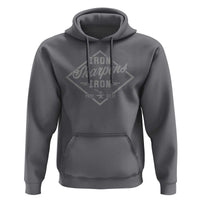 Iron Sharpens Iron Hoodie Christian Faith Scripture Nail Jesus Cross