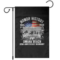 Omaha Beach D Day Garden Flag 82nd Anniversary Honor History Normandy WWII