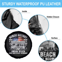 Omaha Beach D Day Spare Tire Cover 82nd Anniversary Honor History Normandy WWII