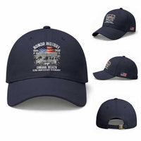 Omaha Beach D Day Baseball Cap 82nd Anniversary Honor History Normandy WWII