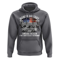 Omaha Beach D Day Hoodie 82nd Anniversary Honor History Normandy WWII