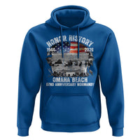 Omaha Beach D Day Hoodie 82nd Anniversary Honor History Normandy WWII