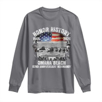 Omaha Beach D Day Long Sleeve Shirt 82nd Anniversary Honor History Normandy WWII
