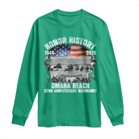 Omaha Beach D Day Long Sleeve Shirt 82nd Anniversary Honor History Normandy WWII