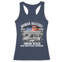 Omaha Beach D Day Racerback Tank Top 82nd Anniversary Honor History Normandy WWII