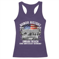 Omaha Beach D Day Racerback Tank Top 82nd Anniversary Honor History Normandy WWII
