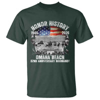 Omaha Beach D Day T Shirt 82nd Anniversary Honor History Normandy WWII