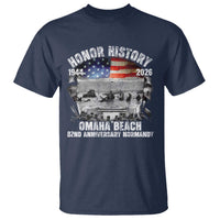 Omaha Beach D Day T Shirt 82nd Anniversary Honor History Normandy WWII