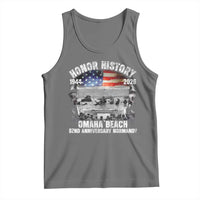 Omaha Beach D Day Tank Top 82nd Anniversary Honor History Normandy WWII