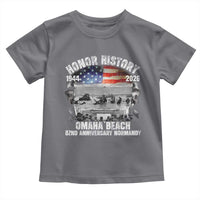 Omaha Beach D Day Toddler T Shirt 82nd Anniversary Honor History Normandy WWII