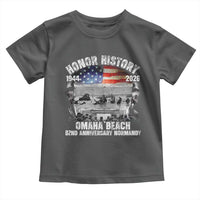 Omaha Beach D Day Toddler T Shirt 82nd Anniversary Honor History Normandy WWII