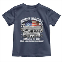 Omaha Beach D Day Toddler T Shirt 82nd Anniversary Honor History Normandy WWII