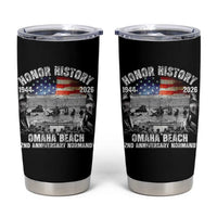 Omaha Beach D Day Tumbler Cup 82nd Anniversary Honor History Normandy WWII