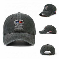 Omaha Beach D Day Washed Cotton Baseball Cap 82nd Anniversary Honor History Normandy WWII