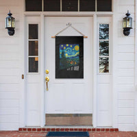Let It Gogh Funny Vincent Van Gogh Garden Flag Starry Night Design Art Lover