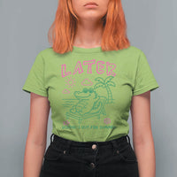 Later Gator School's Out for Summer T Shirt For Women Funny Last Day of School