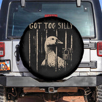 Got Too Silly Spare Tire Cover Funny Goose Jailbird Prison