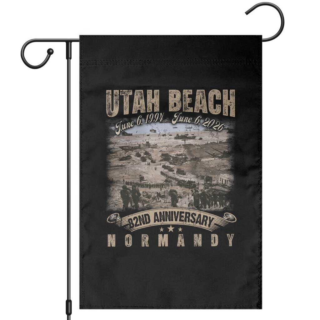 Utah Beach D Day Garden Flag 82nd Anniversary Honor History Normandy WWII
