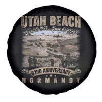 Utah Beach D Day Spare Tire Cover 82nd Anniversary Honor History Normandy WWII