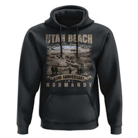 Utah Beach D Day Hoodie 82nd Anniversary Honor History Normandy WWII