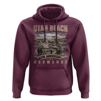 Utah Beach D Day Hoodie 82nd Anniversary Honor History Normandy WWII