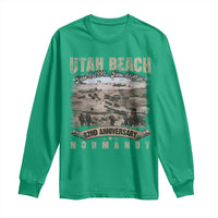Utah Beach D Day Long Sleeve Shirt 82nd Anniversary Honor History Normandy WWII