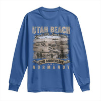 Utah Beach D Day Long Sleeve Shirt 82nd Anniversary Honor History Normandy WWII