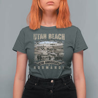 Utah Beach D Day T Shirt For Women 82nd Anniversary Honor History Normandy WWII
