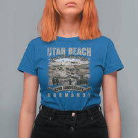 Utah Beach D Day T Shirt For Women 82nd Anniversary Honor History Normandy WWII