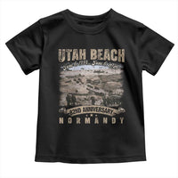 Utah Beach D Day Toddler T Shirt 82nd Anniversary Honor History Normandy WWII