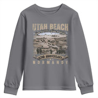 Utah Beach D Day Youth Sweatshirt 82nd Anniversary Honor History Normandy WWII