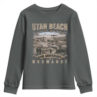 Utah Beach D Day Youth Sweatshirt 82nd Anniversary Honor History Normandy WWII