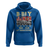 D Day 82nd Anniversary Honor History Normandy WWII Hoodie