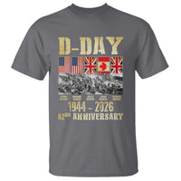 D Day 82nd Anniversary Honor History Normandy WWII T Shirt