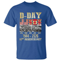 D Day 82nd Anniversary Honor History Normandy WWII T Shirt