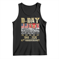 D Day 82nd Anniversary Honor History Normandy WWII Tank Top