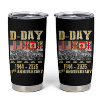 D Day 82nd Anniversary Honor History Normandy WWII Tumbler Cup