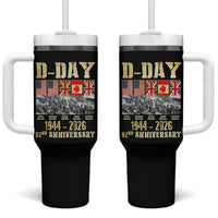 D Day 82nd Anniversary Honor History Normandy WWII Tumbler With Handle