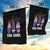 Surfing Lover Garden Flag Surfboard 4th Of July Patriotic USA Flag Fireworks